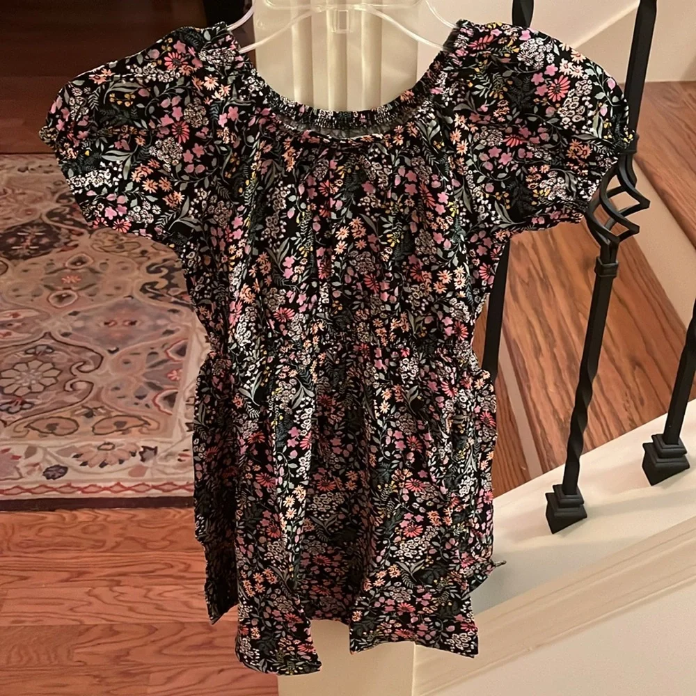 Epic Threads Little Girls Wildflower-Print Peasant Dress/NWT/6